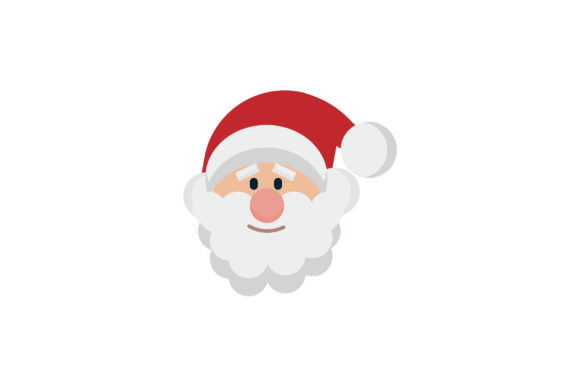 Christmas Day Decoration with Santa Clau Illustrations