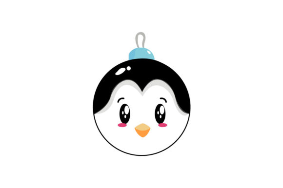 Cute Christmas Balls Illustrations