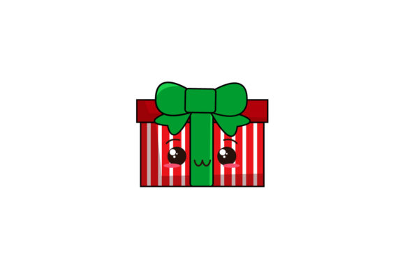 Cute Christmas Box Design Illustrations