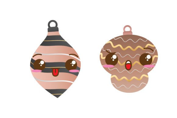 Cute Tree Set Ornament