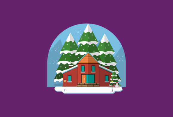 Illustration Christmas Design 178: A Versatile Graphic Design Asset