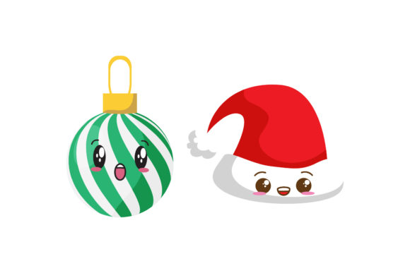 Tree Ornament Santa s Hat Christmas Illustrations